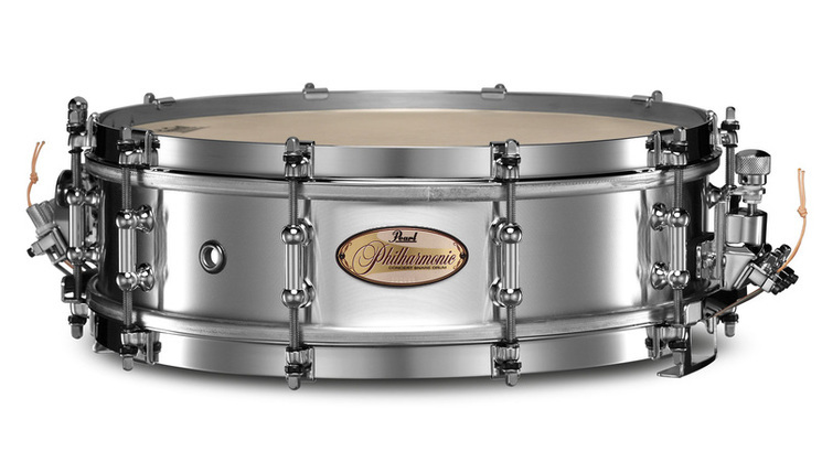 Pearl 14 x 4 Philharmonic Concert Snare Drum - Aluminium