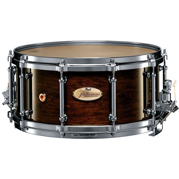 Pearl philharmonic brass discount snare drum