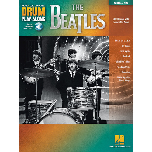 The Beatles Drum Play-Along Book