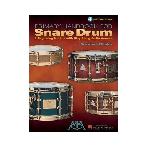 Primary Handbook for Snare Drum by Garwood Whaley Book/CD