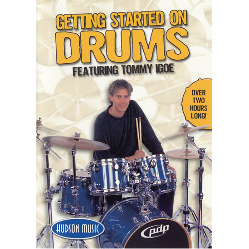 Getting Started On Drums DVD - Tommy Igoe