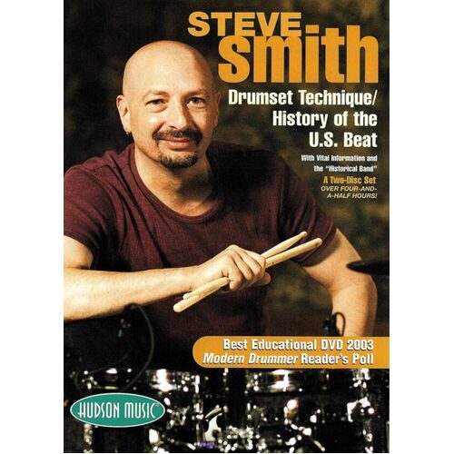 Steve Smith Drumset Technique/ History Of The US Beat DVD