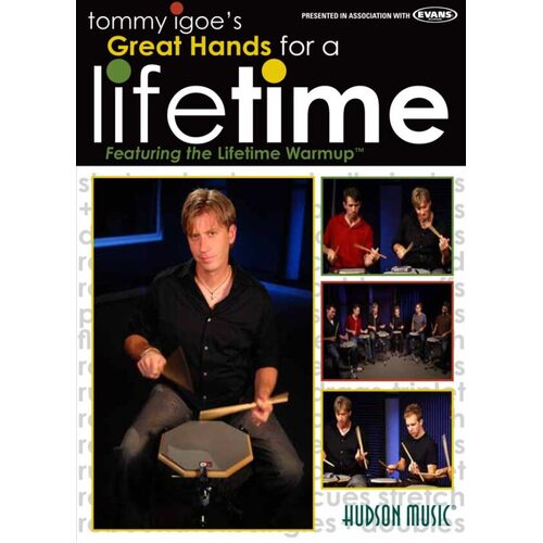 Great Hands For A Lifetime DVD - Tommy Igoe