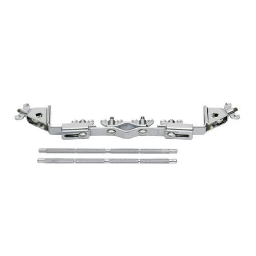 Meinl Multi-Clamp 2 Mounts, Straight Rods, Silver
