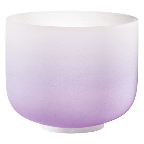 Sonic Energy Crystal S/Bowl 8" Purple, Note B4, Crown Chakra