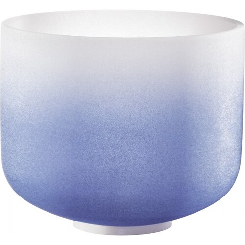 Sonic Energy Crystal S/Bowl 9" D/Blue, Note A4, Brow Chakra
