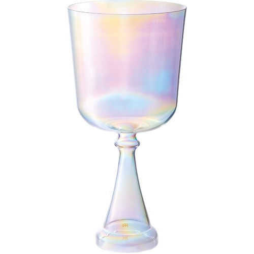 Sonic Energy Crystal Singing Chalice 7", Clear, Crown Chakra
