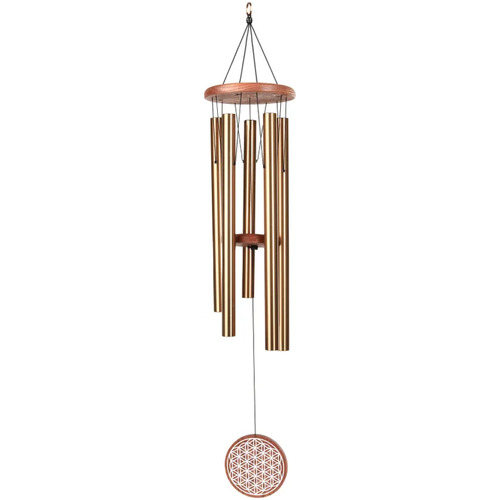 Meinl Sonic Energy Flower of Life Meditation Chime, 36" height, Bronze
