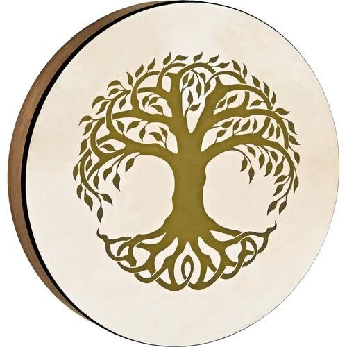 Sonic Energy Designed Hand Drum 16", Tree of Life