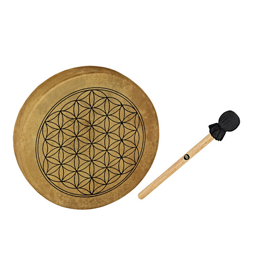 Sonic Energy Native American-Style Hoop Drum, 15" Flower Of Life