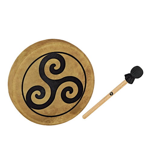 Meinl Sonic Energy Native American-Style Hoop Drum, 15", Triskele