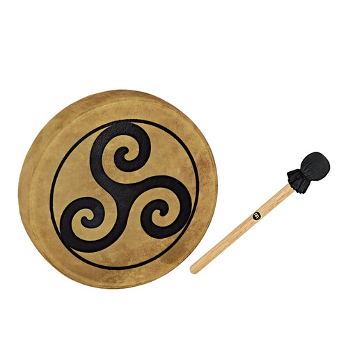 Sonic Energy Native American-Style Hoop Drum, 15", Triskele
