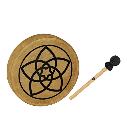 Meinl Sonic Energy Native American-Style Hoop Drum, 15"  Venus Flower