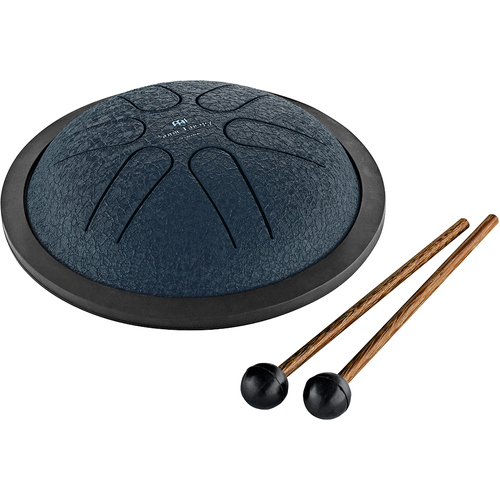Sonic Energy Mini Steel Tongue Drum, A Major, Navy Blue