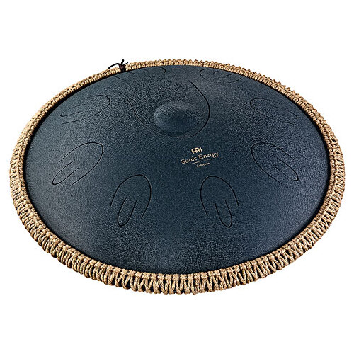 Sonic Energy Octave Steel Tongue Drum, D Amara, Navy Blue