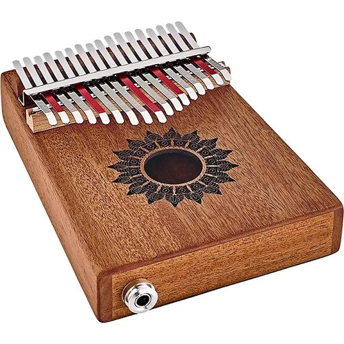 Sonic Energy Soundhole Pickup Kalimba, 17 notes, Mahogany
