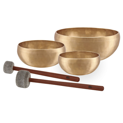 Meinl Sonic Energy Cosmos Therapy Series Singing Bowl Set, 800/1000/2000