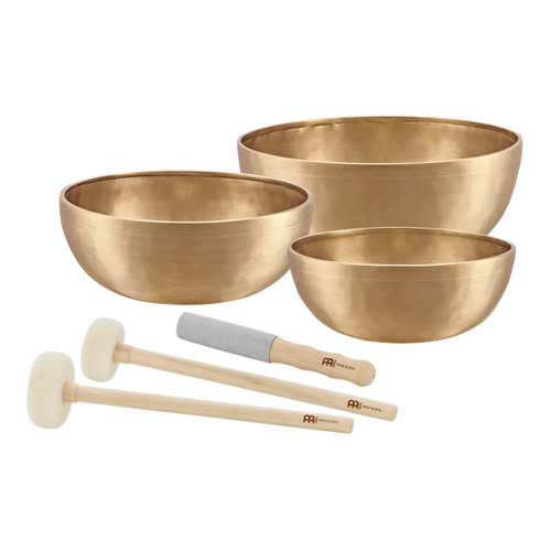 Sonic Energy Energy Therapy Series Singing Bowl Set, 1400g/1800g/2200g