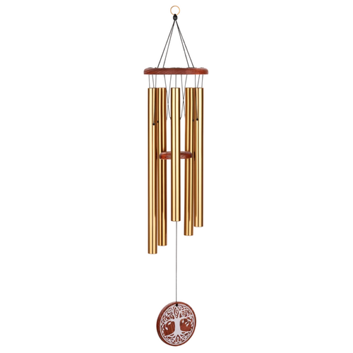Sonic Energy Tree of Life Meditation Chime, 36" height, Bronze