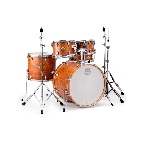Mapex Storm 22" 5 Piece Drum Kit W/ Hardware - Camphor Wood Grain