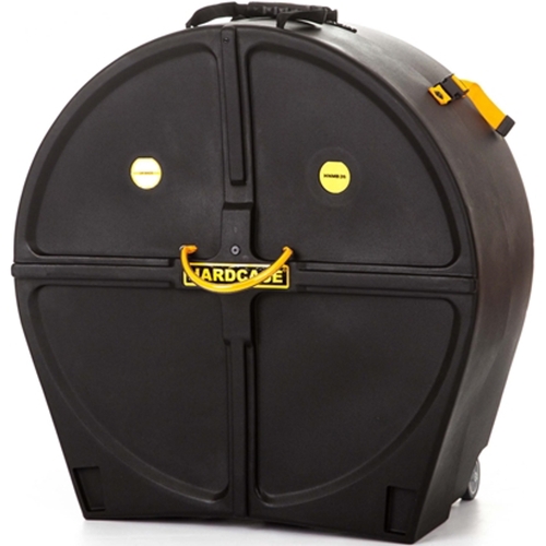Hardcase Marching Bass Drum Case 26" x 14" With Wheels