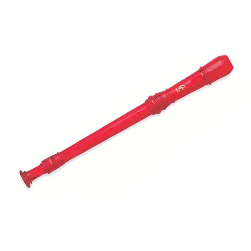Angel Transparent Coloured Recorder [Recorder Colours:Red]