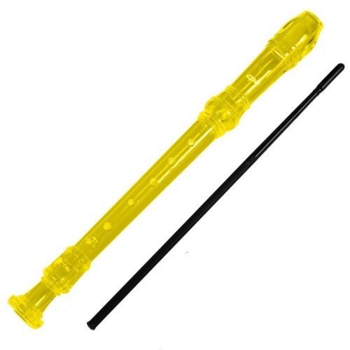 CPK Transparent Coloured Recorder [Recorder Colours:Yellow]