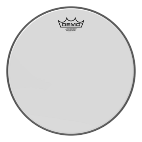 Remo 12" Ambassador Smooth White Drum Head