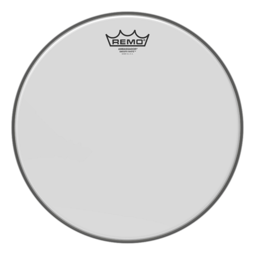 Remo 13" Ambassador Smooth White Drum Head