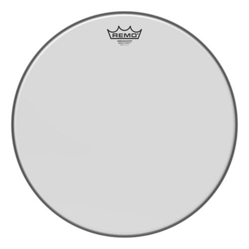 Ambassador® Smooth White™ Drumhead, 16"