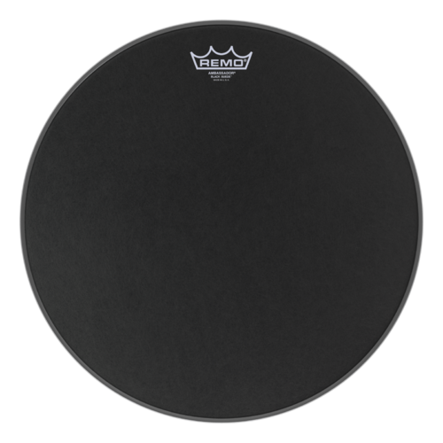 Remo 16" Ambassador Black Suede Drum Head