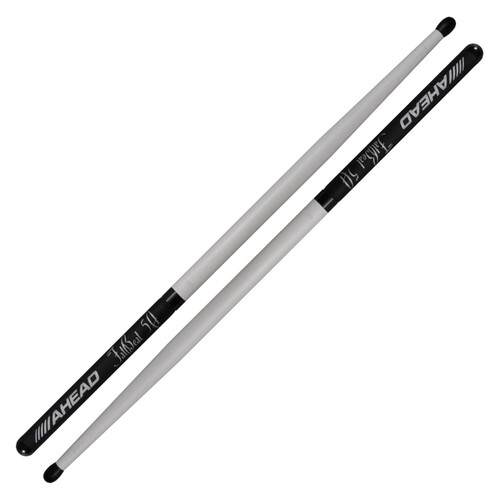 AHEAD 5A Nylon Tip Fat Beat Drum Sticks - Medium Taper