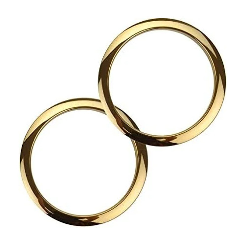 Bass Drum O's 2" BRASS (2 Pack)    HBR2