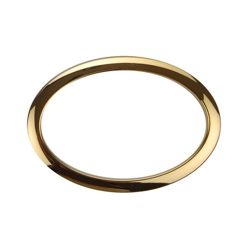 Bass Drum O's  6" OVAL BRASS     HOBR6
