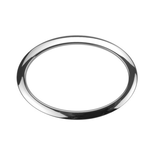 Bass Drum O's  6" OVAL CHROME     HOC6
