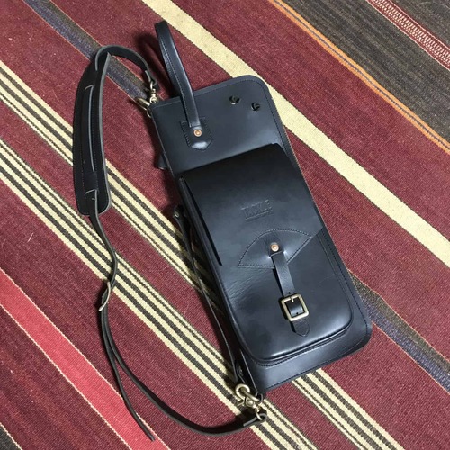 Tackle Leather Stick Bag - Black