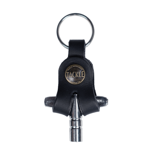 Tackle Leather Drum Key Case - Black