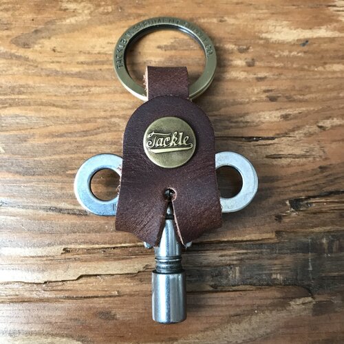 Tackle Timekeepers Drum Key - Raw Steel
