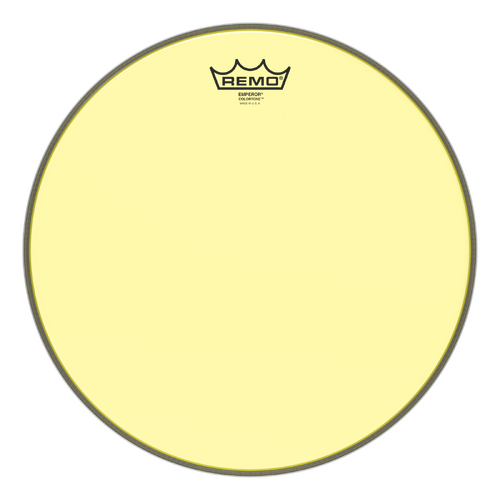 Remo 14" Emperor Colortone Yellow Drum Head