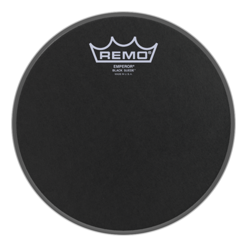 Remo 8" Emperor Black Suede Drum Head