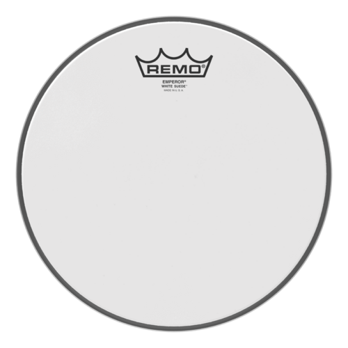 Remo 10" Emperor White Suede Drum Head