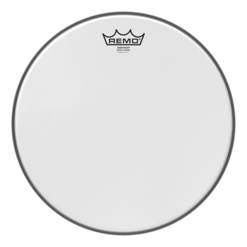 Remo 13" Emperor White Suede Drum Head