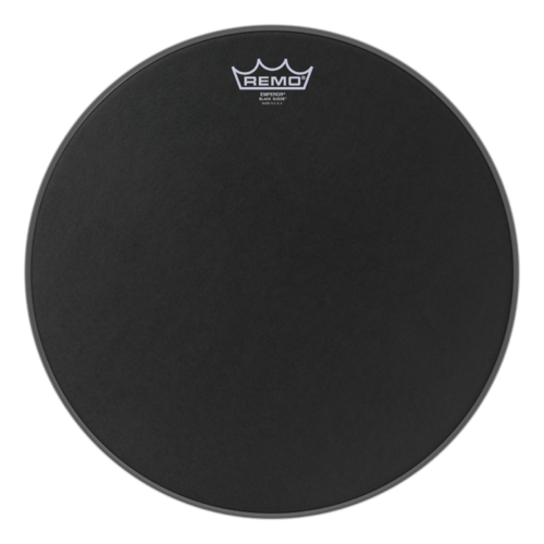 Remo 15" Emperor Black Suede Drum Head