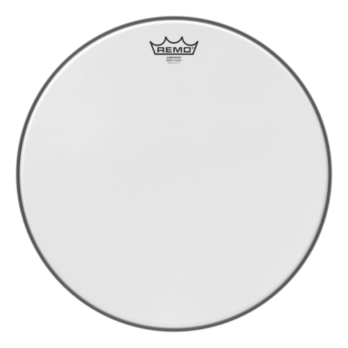 Remo 16" Emperor White Suede Drum Head