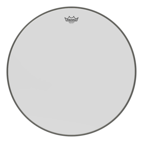 Ambassador® Smooth White™ Bass Drumhead, 24"