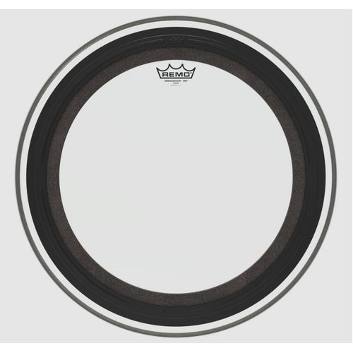 REMO SMT Ambassador Clear 20″ Bass Drum Head