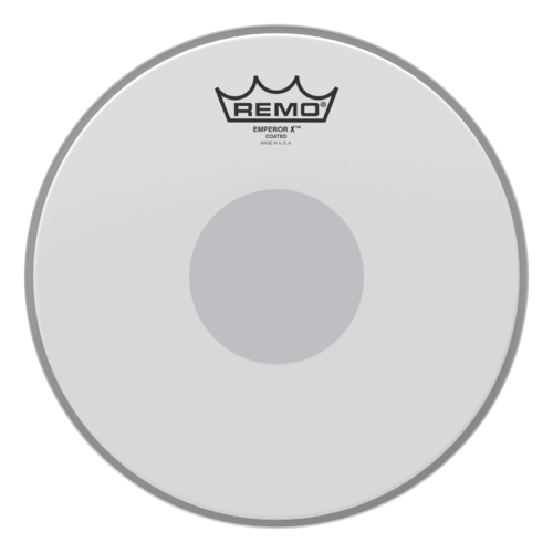 Remo 10" Emperor X Coated Snare Drum Head - Bottom Black Dot