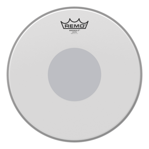 Remo 12" Emperor X Coated Snare Drum Head - Bottom Black Dot