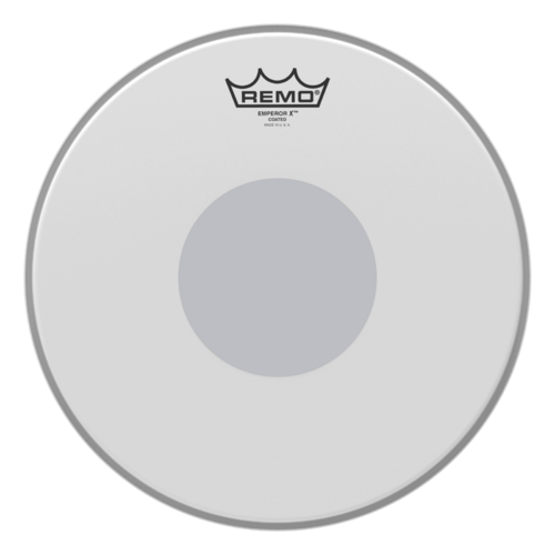 Emperor® X Coated Snare Drumhead - Bottom Black Dot™, 12"