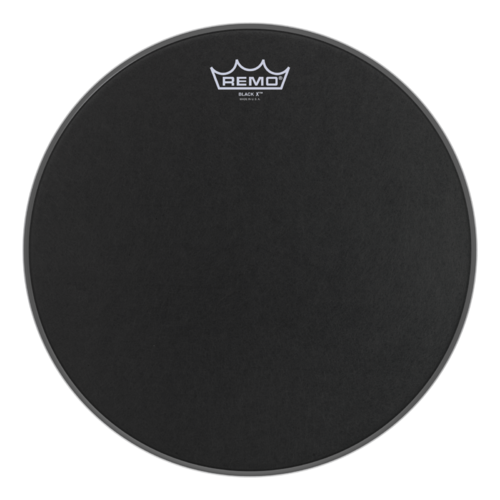Emperor® X Black Suede™ Snare Drumhead - Bottom Black Dot™, 14"
